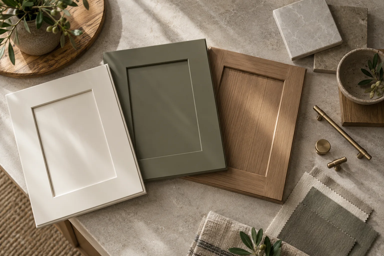 Illustrative cabinetry design concept